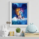 Disney Mickey Mouse Castle voller Kreuzstich 11CT DIY gedruckte Stickerei-Kits