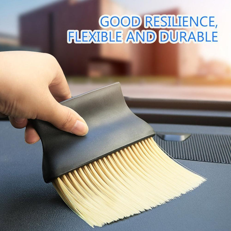 Car Cleaning Brushes - Car Air Conditioner Vents Detailing Brushes (Yellow)