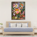 Painting By Numbers Kit DIY Colorful Flower Canvas Oil Wall Art Picture Orn