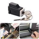Aluminum Alloy Child Safety Sliding Window Throttle Lock with 2 Locks