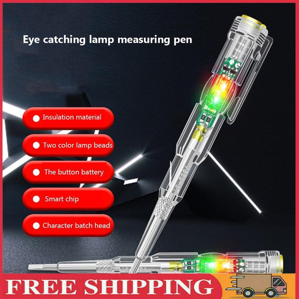 Electrical Mains Phase Tester Screwdriver Test For Voltage Live Circuit 70-250V