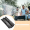 4pcs Adjustable Grill Heat Plate Shield Tent Kits BBQ Grill Replacement Parts