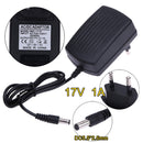 DC17V 1A Adapter AC 100V-240V to DC 17V Converter Power Supply Adapter 5.5*