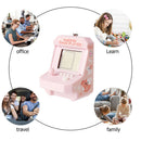 Handheld Keychain Arcade Game Console Mini Video Gaming Player Puzzle Kids Toys
