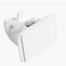 Hanging Rod Clip Towel Bar Hanger 2pcs Self Adhesive Clamp Hooks Bathroom Clip