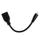 Micro HDMI Male D to HDMI Female A Jack Adapter Cable Converter Beautiful 108