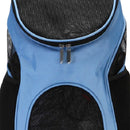 Pet Cat Carrier Backpack Breathable Travel Outdoor Shoulder Carry (Blue) Newly