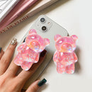Cellphone Bracket 360-degree Free Rotation Bear-shaped Mobile Phone Finger Stand