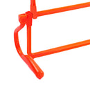 Foldable Removeable Football Barrier Frame Soccer Training Barrier (Orange)