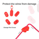 4pcs Case Silicone Cap M365 Electric Scooter Charge Port Cover Dust Plug Newly