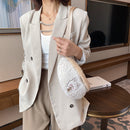 Women Retro Soft Warm Plush Handbags Autumn Winter Fluffy All-Match Phone Bags