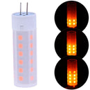 1989candy G4 Flickering Flame Frie Effect LED Bulb DC 12V 2W Corn Light Retro D