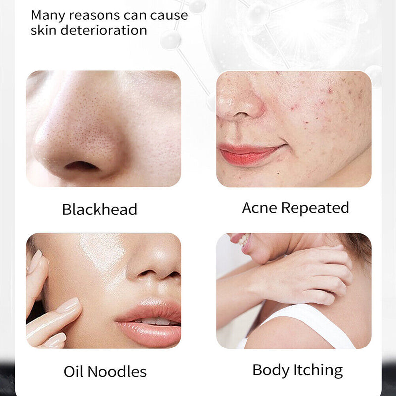 Handmade Bamboo Charcoal Soap Facial Deep Cleanser Bath Clean Grease Skin Care