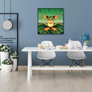 Full Drill Diamond Painting DIY Happy Frog Rhinestone Picture for Wall Decor