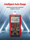 Digital Mini Smart Multimeter Current Voltage Tester True RMS Digital Display