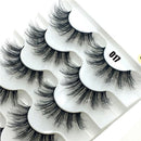 Multilayers Crisscross Eye Lash Extension False Eyelashes 6D Faux Mink Hair