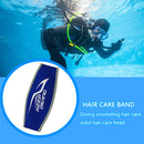 Neoprene Scuba Diving Cover Head Strap Swimming Long Hair Band Strap-Wrappe