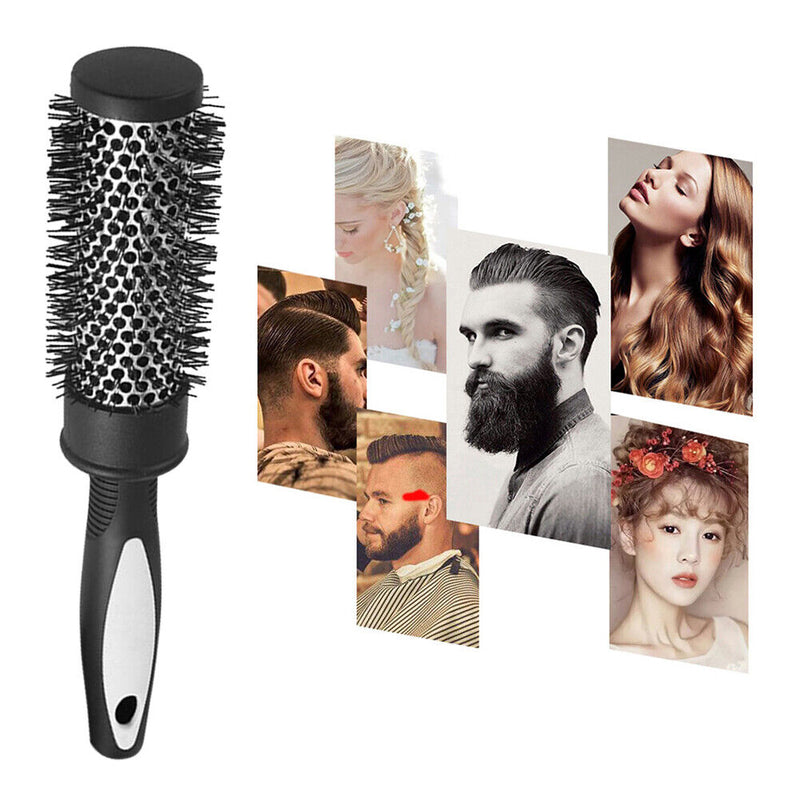 Nylon Hair Curly Hair Cylinder Comb Aluminum Curly Hairbrush Hairdressing Too