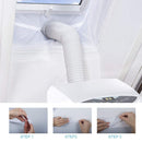 Window Seal - 400cm Window Seal for Portable Air Conditioner Hose (White)
