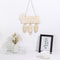 Wooden Eid Mubarak Hanging Lantern Pendant Crafts Accessories Table Ornament