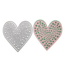 2pcs Love Heart Cutting Dies Stencils Scrapbook Embossing DIY Album Card-22