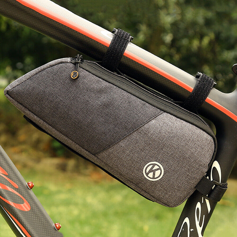 Bicycle Frame Front Top Tube Bag Big Capacity Waterproof MTB Saddle Pouch Newly