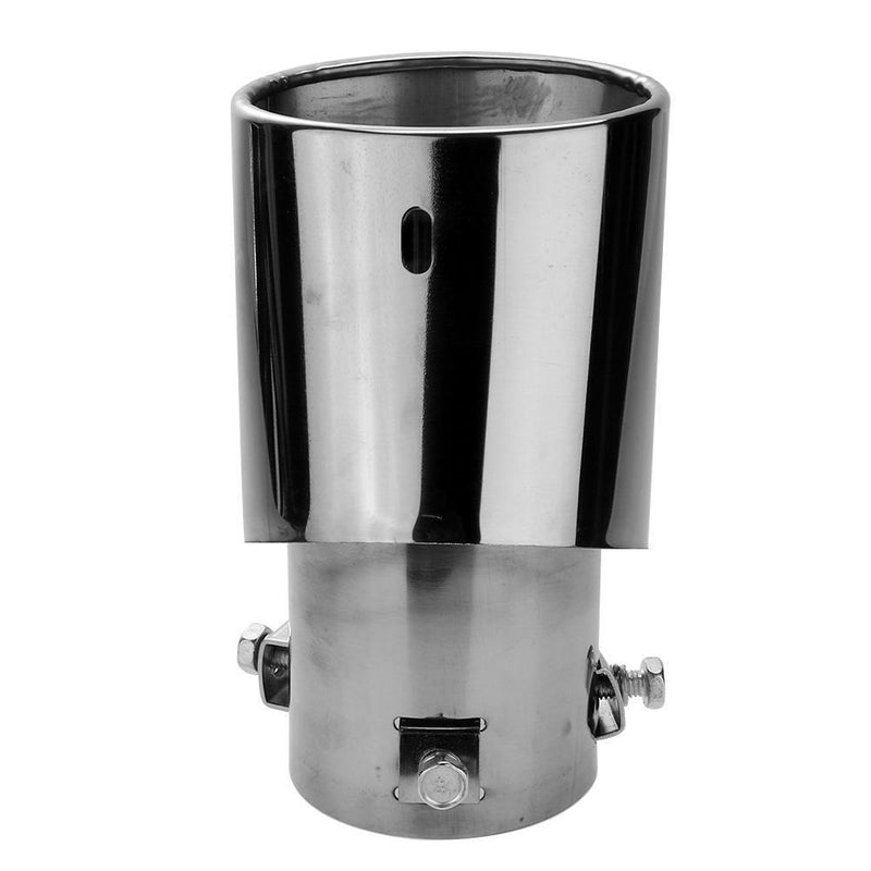 Stainless Steel Car Tail End Pipe Exhaust Muffler Tip for 1.5-2.2L Cars Newly