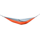 Nylon Parachute Fabric Double Hammock Orange Gray Backyard Relax Supplies