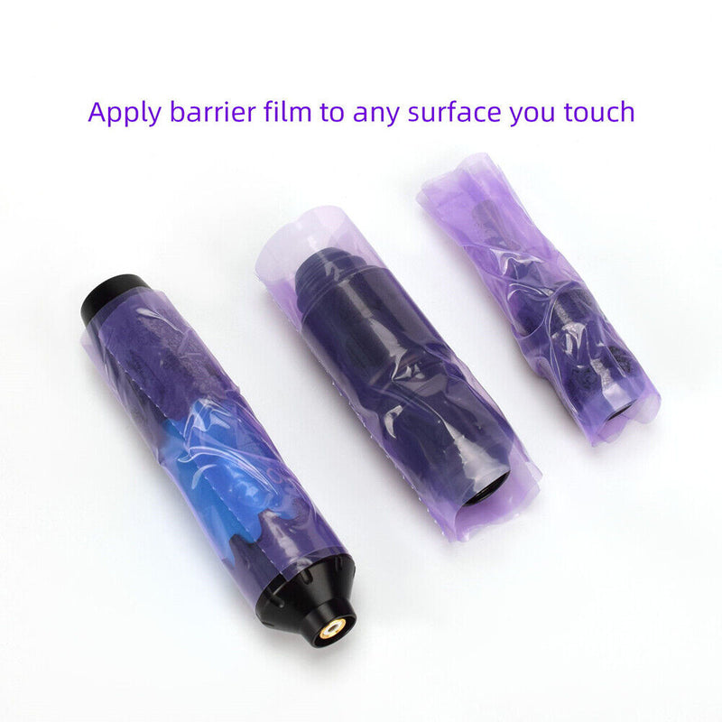 Waterproof Tattoo Barrier Film Membrane Plastic Anti-fouling Film (Purple) Newly
