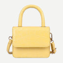 Elegant Women PU Leather Mini Shoulder Handbags Flap Messenger Crossbody Bags