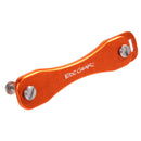 EDC Aluminum Hard Oxide Key Holder Clip Keys Organizer Folder orange