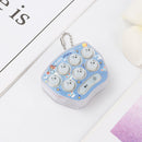 Whack-A-Mole Game - LED Mini Hamster Memory Game Toys Keychain (White) Newly