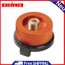 Outdoor Camping Hiking Stoves Adapter Split Gas Furnace Converter (Orange)