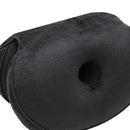 Memory Foam Plush Seat Cushion Orthopedic Office Chair Seat Pillow (Black) Newly