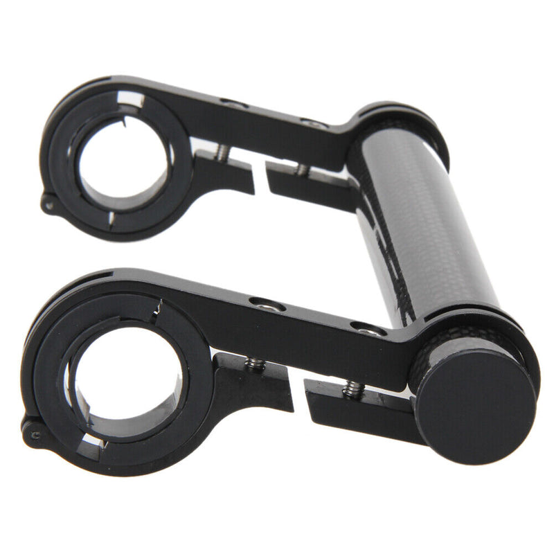Double Mountain Bike Handlebar Extender Watch Bracket Holder (Black) Newly