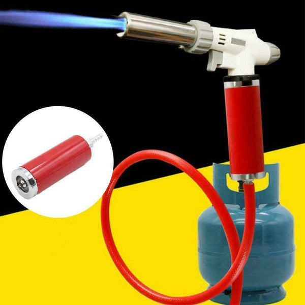 Gas Tank Torch Adapter Flame Gun Adapter Connector Camping Equipment I5J6