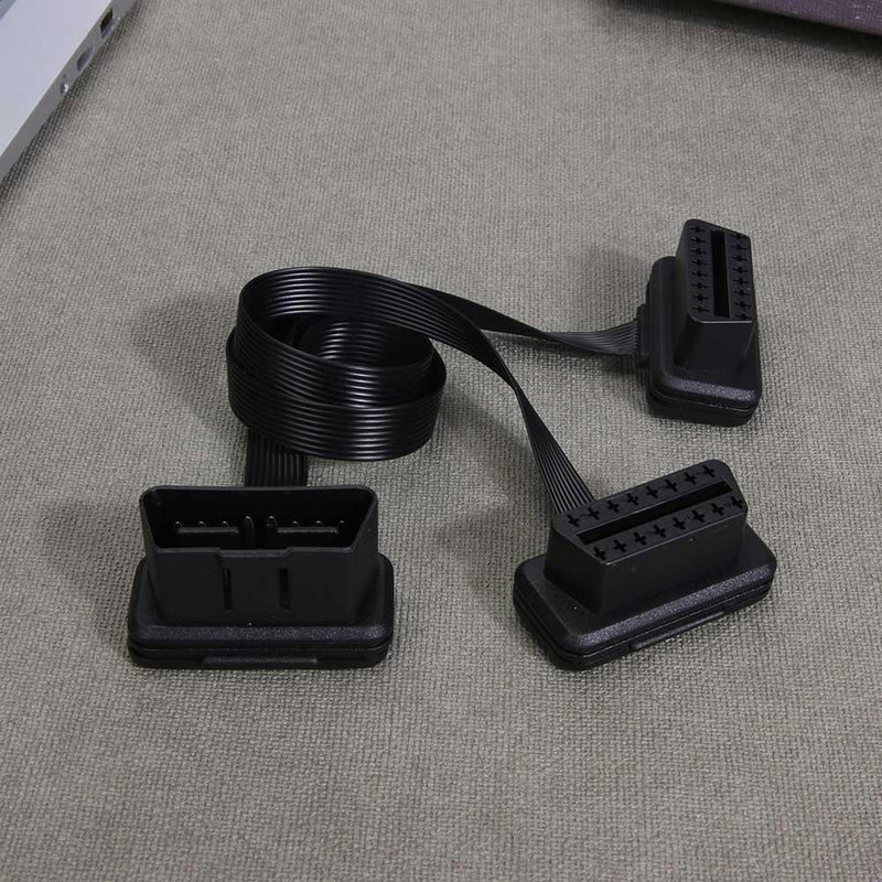 16pin OBD2 Male to Female Splitter Connector Cable for Bluetooth-compatible