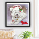 5D DIY Diamond Painting Kits Full Square Drill Christmas Havanese Mosaic Picture