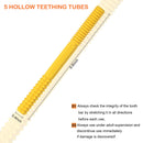 Flexible Soft Baby Silicone Baby Teether Hollow Silicone Teether Teething Tubes