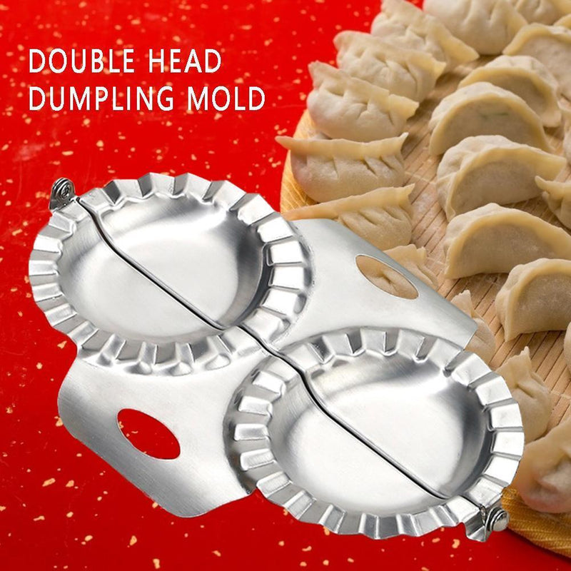 Stainless Steel Dumpling Mold DIY Dumplings Wrapper Maker Kitchen Gadgets