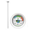50cm Temperature Monitor Compost Soil Thermometer Probe for Garden Lawn Plant