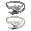 Gothic Little Devil Open Rings Evil Vampire Rings Adjustable Copper Rings