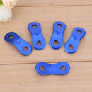 5pcs Quick Knot Anti Slip Aluminum Alloy Tent Wind Rope Buckle Accessory Newly