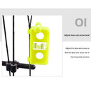 Plastic Compound Bow Tuning Mounting Tools Archery Bow String Spirit Level Combo