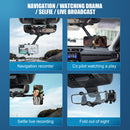 Phone Holder Car Car Rear View Mirror Smartphone Cradle for 4-6.5 inch Phone