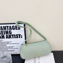 Nylon Women Handbag Solid Casual Totes Travel Underarm Shoulder Bag (Green)