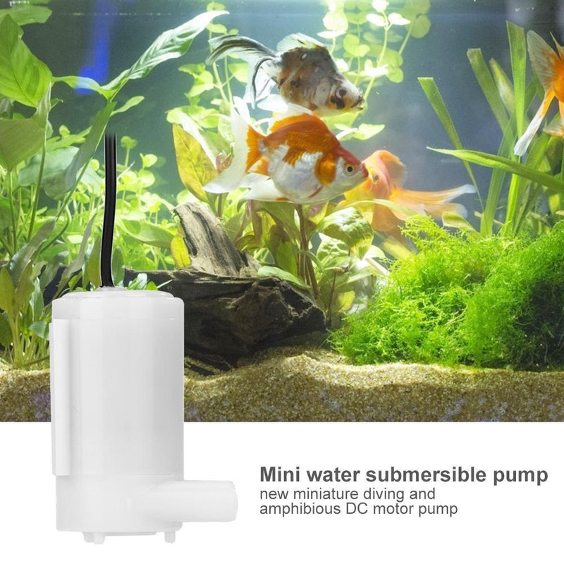 10pcs USB Low Noise Brushless Motor Mini Submersible Water Pump(Vertical)