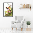 Partial Cross Stitch Handcraft 11CT Stamped Butterfly Flower Needlework Decor