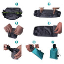 Waterproof Cloth Outdoor Collapsible Washing Basin Water Pot Camping Bucket