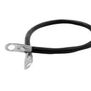 0.5mx16mm² Battery Cable Copper Wire for Solar Marine Power Inverter(Black)